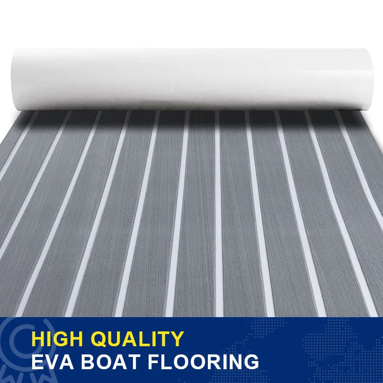 Modern Waterproof and Durable 3M Adhesive EVA Foam Decking Anti-Slip for Garden Outdoor & Marine Boat Flooring