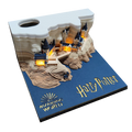 Christmas Gift Hary Potter Magic Castle Three-dimensional Building 3D Memo Pad Desktop Decoration Decoration Paper Crafts