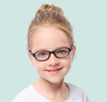Kids Bluelight Blocking Glasses Silicone Anti Blue Light Computer Blocker Eyeglasses Frame