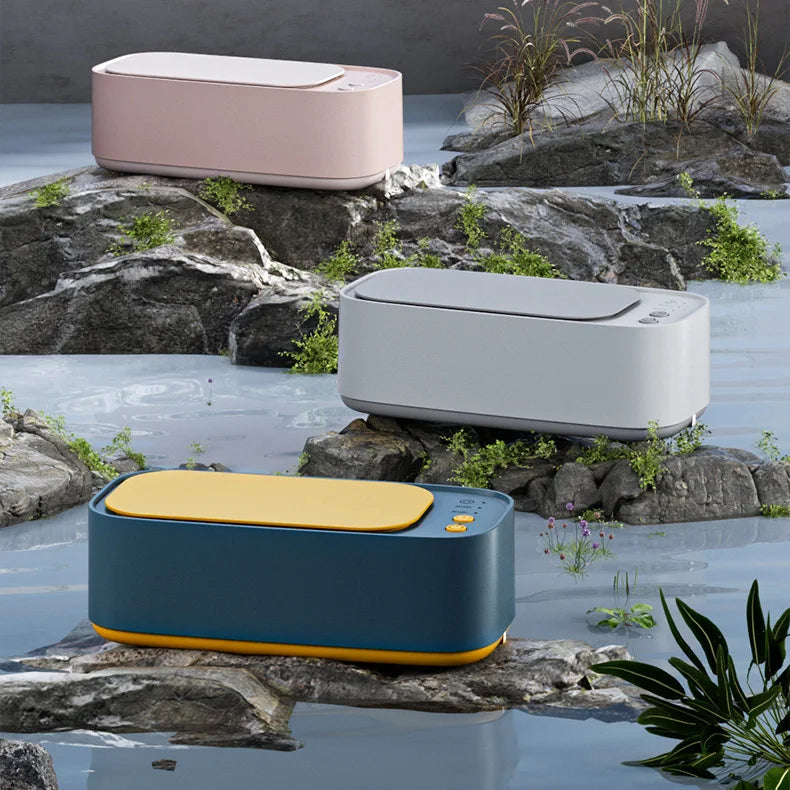 High-frequency Vibration Ultrasonic Glasses Ultrasonic Cleaner Jewellery Washing Machine Portable Glasses Ultrasonic Clean