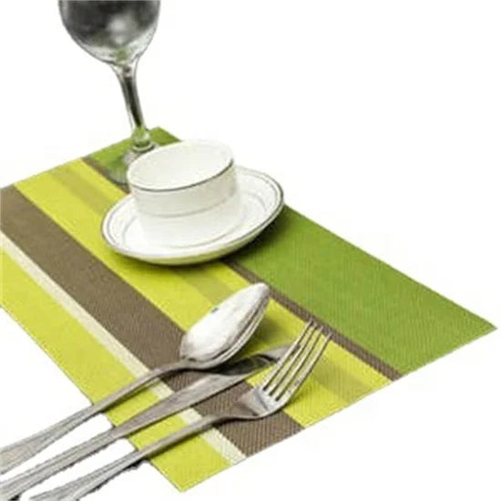 Placemats Waterproof and Oil Proof Insulated Table Mats Hotel and Household Western Placemats