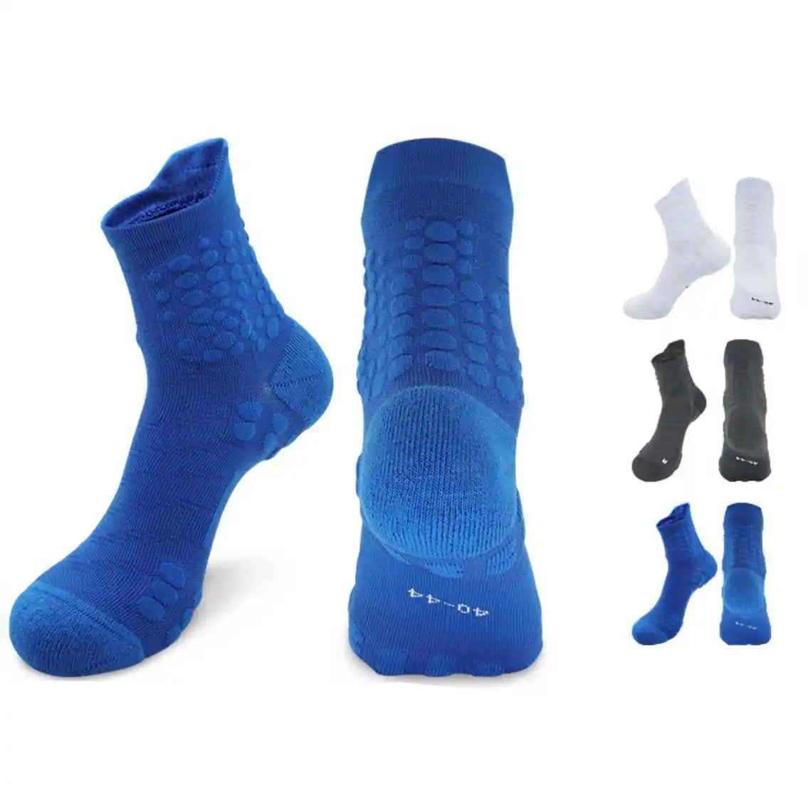 Custom Quickly Dry Compression Running Socks Cushion Crew Athletic Sport Socks