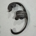 Wrought Iron Ornaments Components Forged Steel  Leaves for Gate Fence Railing