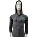 Wholesale Fitness Apparel Thin Hidden Pockets Zip up Hoodie Cotton Running Shirt Quick Dry Spandex Scruntch Bottom Hoodie