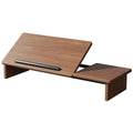 Factory Direct Home Office Furniture Wood Surface Adjustable Computer Platform Angle Adjustable Riser Stand