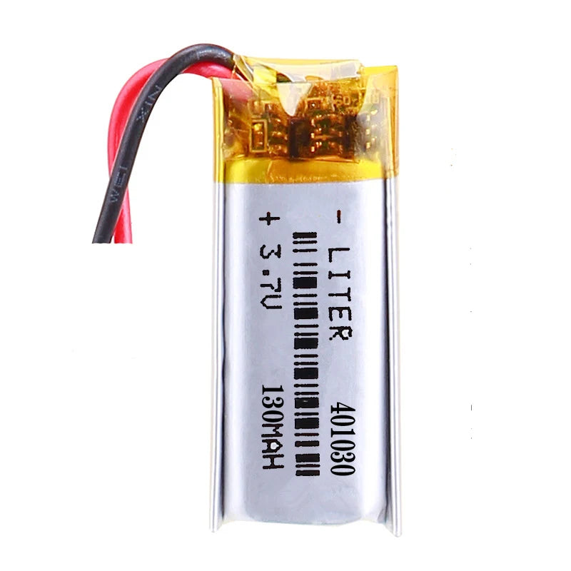 3.7V 130mah 401030 Soft Package Lithium Polymer Ion Li Ion Battery Customizable Pen Liter Energy Pouch for Seiko Other Brands