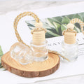 Long Lasting Luxury Aromatic Black Walnut Pine Wood Diffuser Car Vent Liquid Reusable Air Freshener Clip Car Perfume Diffuser