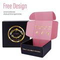 Custom High-End Biodegradable Corrugated Mailer Box for Shipping and Packing Socks with Logo Print