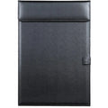 Restaurant Hotel Menu Clipboard A4 Size Office Meeting Memo Pu Leather Clipboard Holder With Pen Holder