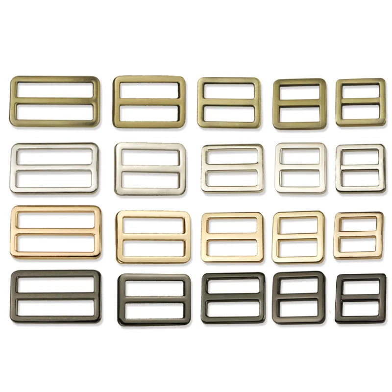 Cheap Price Zinc Alloy Metal Square Ring Wire Buckles Strap Adjustable Slide Buckles Bag Hanger