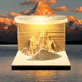 Laser-Precise Cut 3D Puzzle Notepad  Tear Able Stress Relief Toy for Office Adults - Animal/Building/Flower Design Options