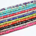 3*6mm Wholesale Diy Jewelry Making Material Natural Stone Synthetic Imperial Pine Loose Beads to Make Necklace and Bracelet