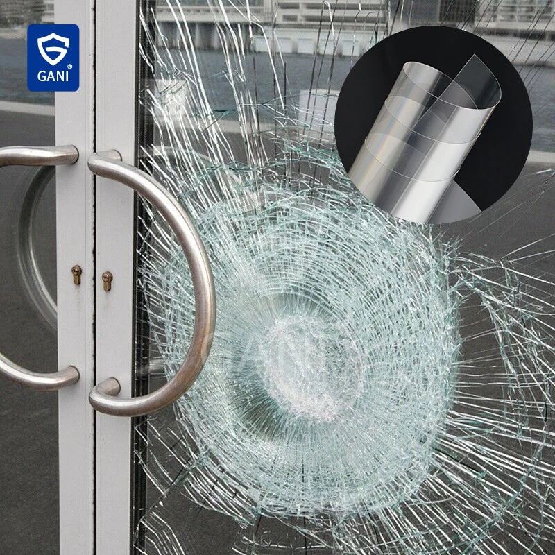 Security Window Clear Safety Film Explosion Proof and Glass Protective Film