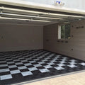 Easy-To-Install Pp Garage Waterproof Outdoor Floor Tiles Car Wash Shop Garage Plastic Flooring Pvc Floor Tiles 18 Mm Thick