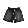 Custom Summer Shorts Active Wear Blank Jogging Vintage Distressed Acid Washed Sun Faded Shorts for Man Baggy