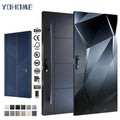 Yohome Modern American Design House Entrance Front Pivot Door Large Entrance Exterior Doors Modern Entry Doors