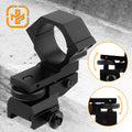 Focuhunter 30mm/1'' Vertical Horizontal Adjustable Matte Black Anodized 6063 Aluminum Alloy 1x Tactical Hunting Use Accessories