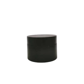 Matte Black Double Walled Jar Empty Plastic PP Cream Jars