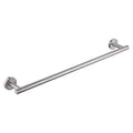 Hot Selling Hotel Style Brushed Nickel 304 Stainless Steel Bathroom Accessories Wall Mounted Single Towel Rack Bar