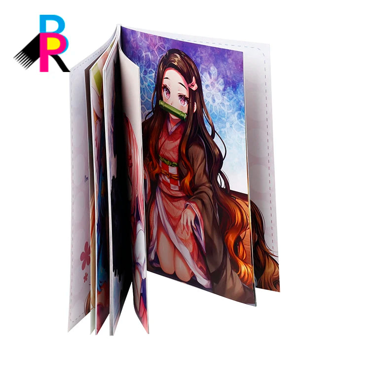 Softcover Book Printing Manga Comic Book Print Customized Pint Manga Book