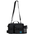 High Capacity Waterproof PVC Fanny Pack Portable Outdoor Fishing Gear Bag with Fishing Rod Diagonal Design