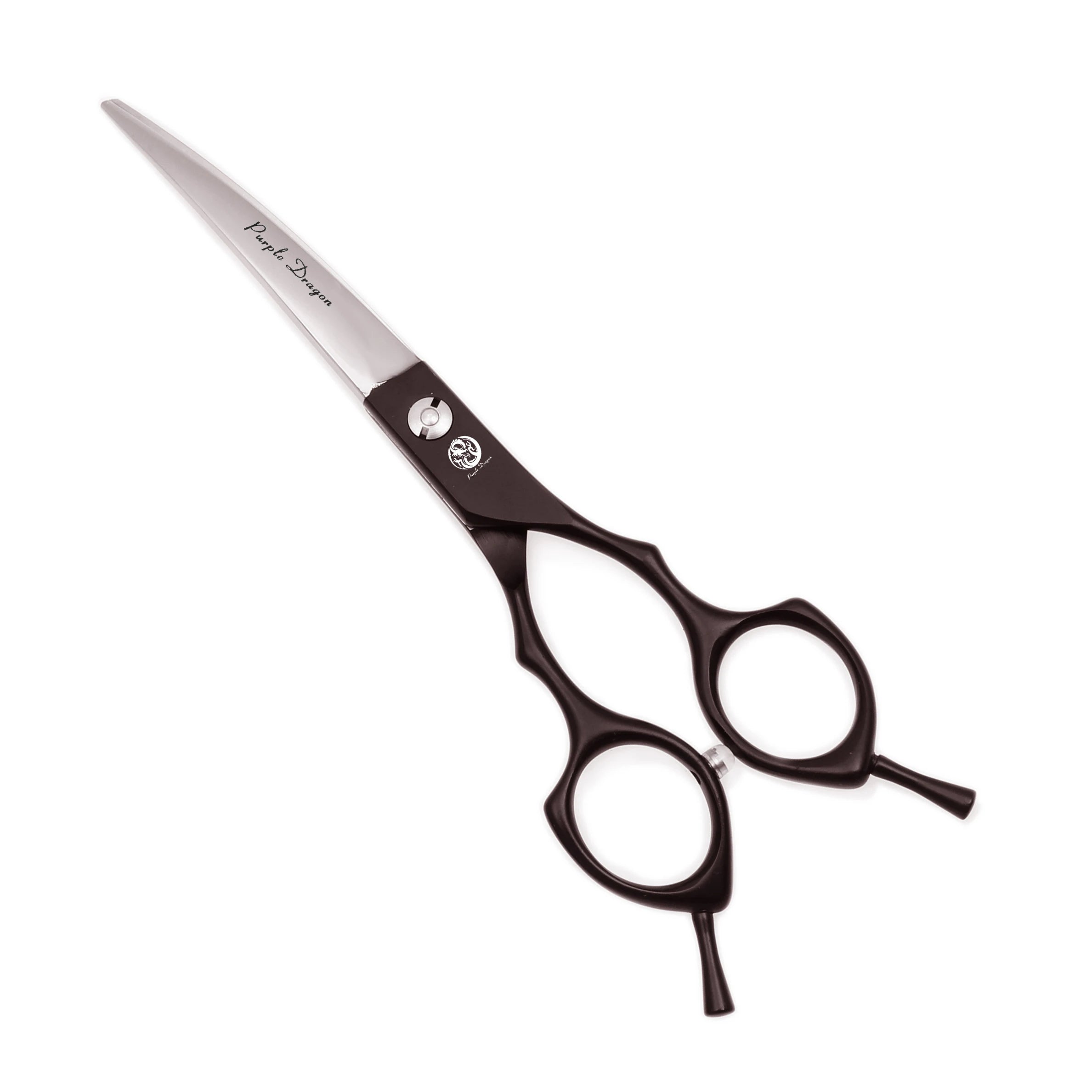 7\" Japan Stainless Steel Dog Grooming Scissors Z4009 Curved Pet Scissors with Sharp Blade Tip