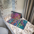 252 Color Eyeshadow Palette Glitter Matte Features Essential Makeup Artist Tool Kit Boxed Cosmetics Eye Shadow