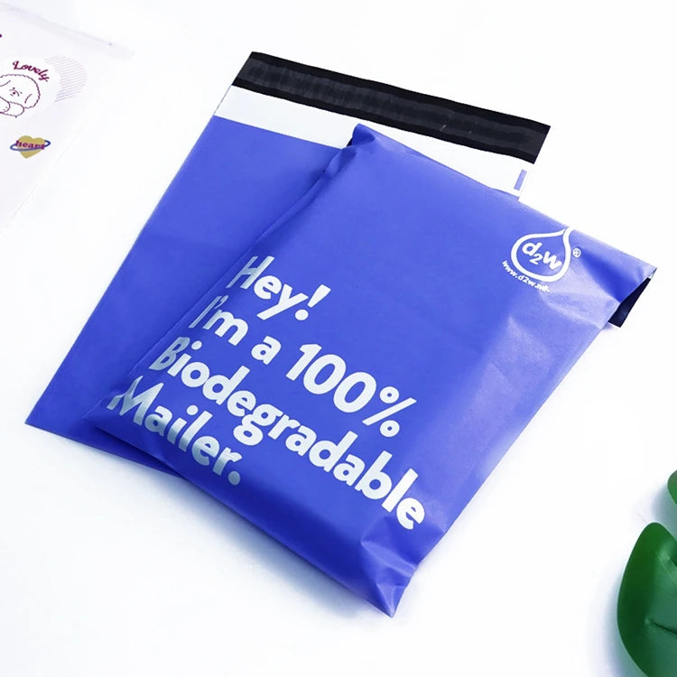 In Stock Eco Friendly 100% Biodegradable Poly Mailing Garment Clothing Packaging Shipping Bags Compostable Biodegradable Mailer