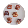 100PCS Resin Kawaii Simulation Coffee Cup Coffee Machine DIY Flatback Phone Case Children's Headwear Shoe Buckle Deco Parts