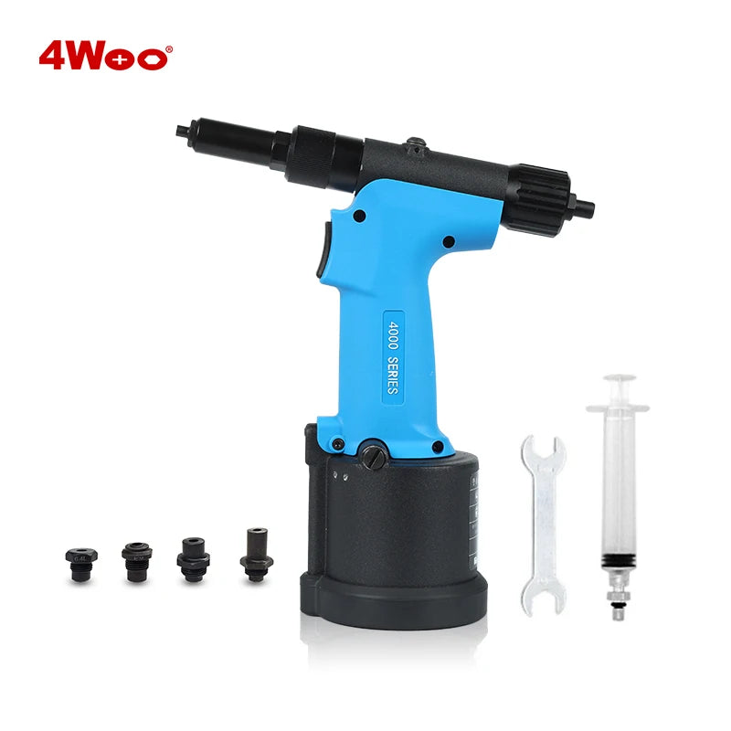Easy Operation RL-4000s Pneumatic Rivet Gun Durable Powerful Pull Force Riveting Tool Handheld Air Riveter