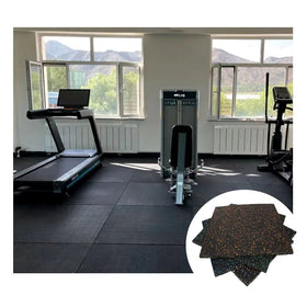 Anti-slip Fitness GYM Flooring Mat Tiles Rubber GYM Floor