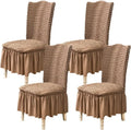 Waterproof Washable Stretch Chair Cover Set Birthday Party Dining Room Plastic Chair Cover