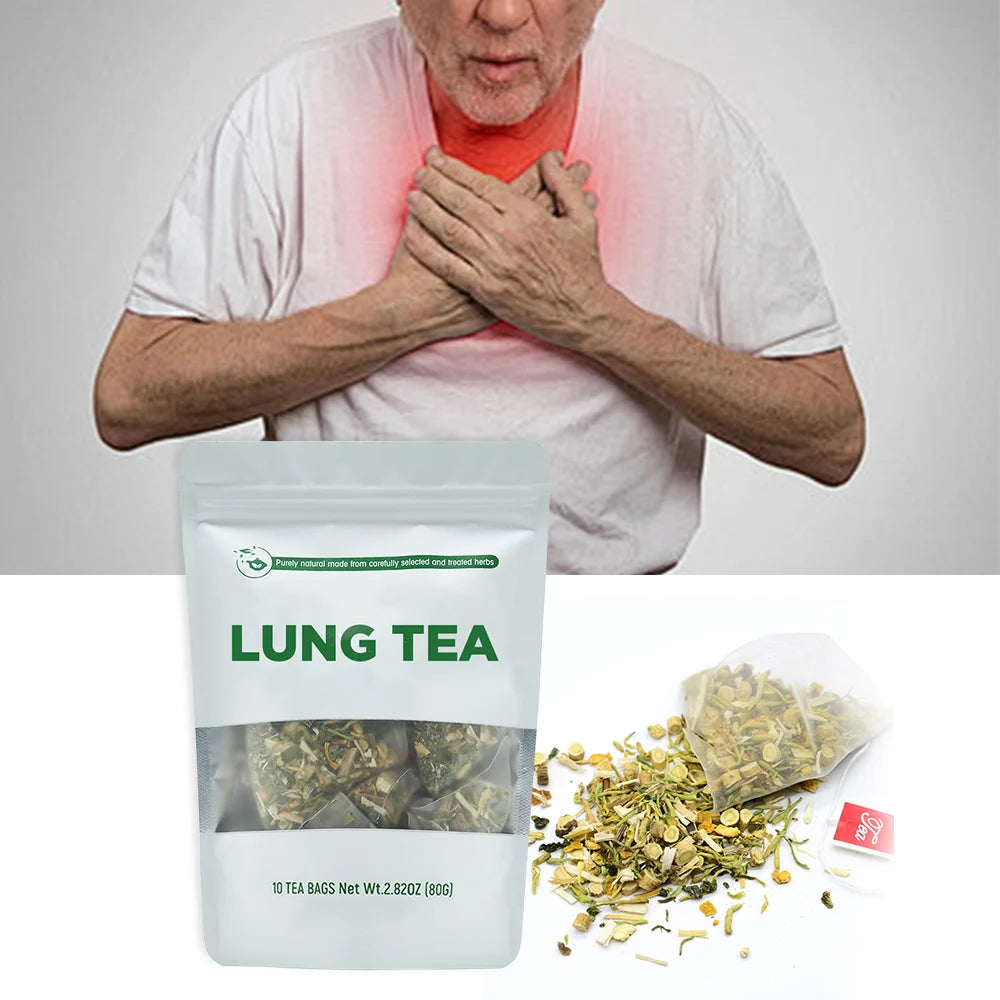 Chinaherbs Lung Tea Pure Natural Herbal No Side Effect Lung Smoker's Tea
