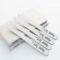 Factory Wholesale Grey Sandpaper Thin Wooden Waterdrop Shaped Nail File