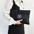 Camellia Fragrant Hand Held Makeup Bag with Large Capacity High Beauty Portable Makeup Bag Travel Toilet Bag