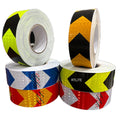 Arrow Style PET Warning  Self Adhesive Reflective Tape Reflective Sticker for Trucks/Trailes