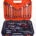 61PCS Vehicle Tools Auto Repair Other Tool Kit Special Power Car Fix Set Wrench Socket Combination Set Box Hand Garage Tools