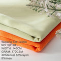 170g Lyocell Fabric Mixed and Interwoven Plain Weave Spring/summer Clothing Dress Fashion
