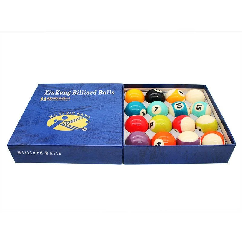 Big Size Xin Kang 8A 2-1/4" Hard Resin 57.2mm Billiard Pool Ball Set
