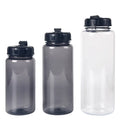 BPA Free 550ml/750ml/1L Eco-Friendly Tritan Water Bottle Wide Mouth Travel Sport Drinkware with Handle