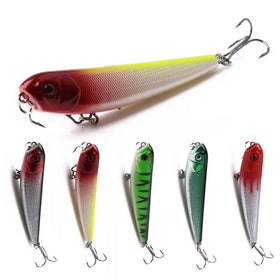 Wholesale PE017 9cm 9.6g Artificial Hard Plastic Baits Floating Pencil Fishing Lures
