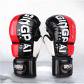Muay Thai Sand Bag UFC MMA Half Finger Gloves Winning Boxing Gloves  Leather MMA Gloves