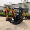 1.8 Ton Compact Excavator with Engine Crawler and Wheel Moving Types with 1 Year Warranty for Global Market