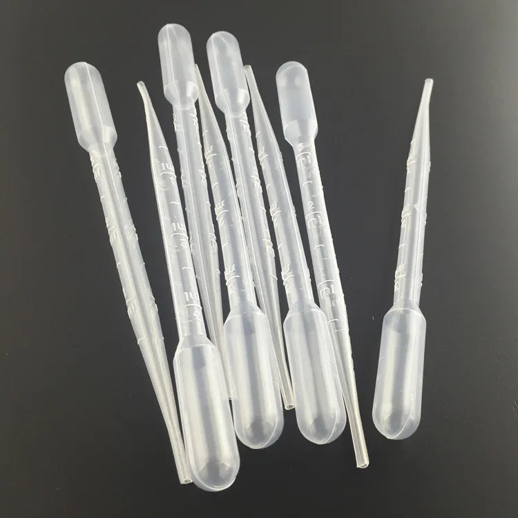 Yueshunxing 3ml Plastic Empty Soft Tube Lip Gloss Liquid Filling Dropper Pipette