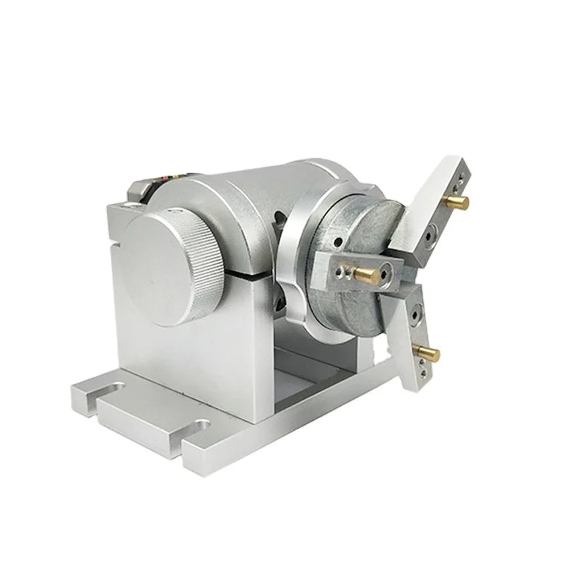 50MM 80MM Rotary Device for Laser Marking Machine With Stepper Motor