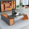 Escritorio De Oficina MDF Luxury Executive Office Desk Set Office Table CEO Office Furniture Commercial Furniture Schreibtisch