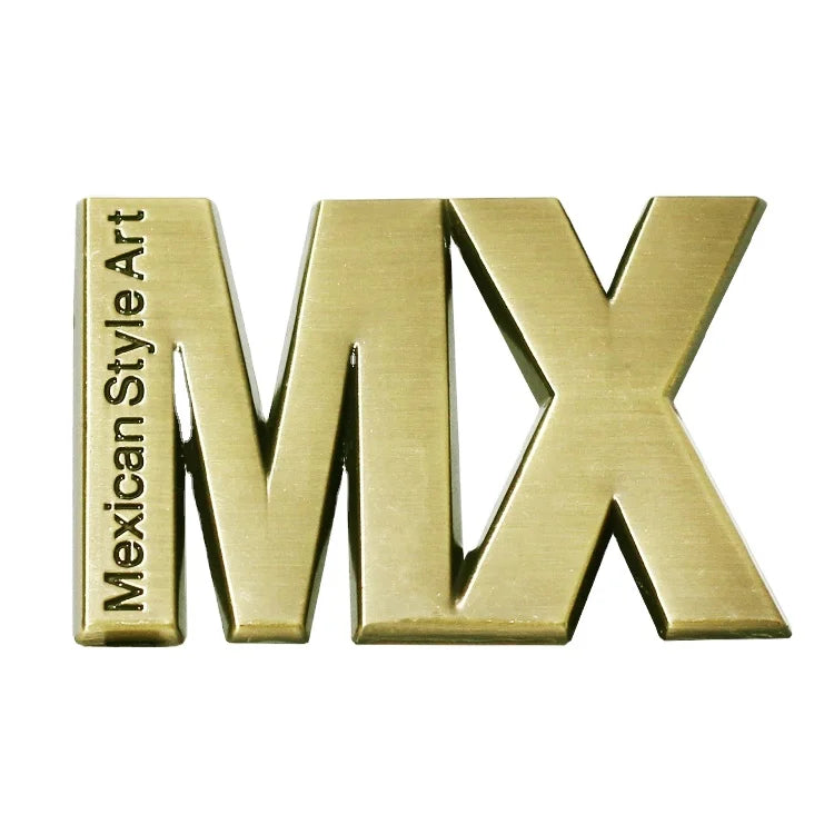 Die Casting Handbag Metal Letters Multicolor Hardware Luggage Embossed Plate Label Logos for Leather Wallet