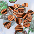 Hongzhuo Color Printing Yellow tiger Eye Guitar Pick Accept Custom Design Wholesale