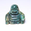 HZ Fashion Natural Crystal 7 Chakra Reiki Indian Agate Energy Buddha Carving for Christmas Gifts Crafts