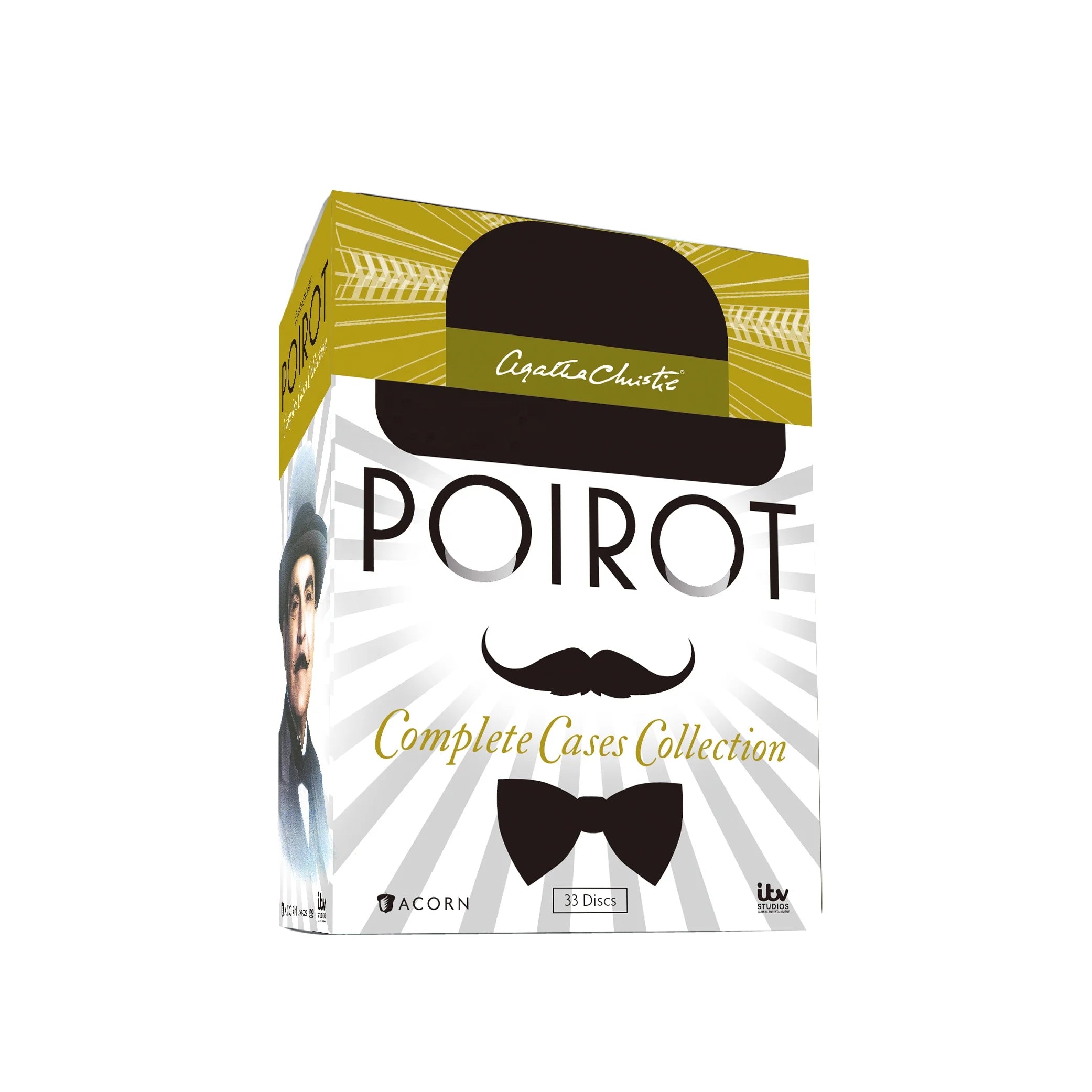 DVD BOXED SETS MOVIES TV Show Films Buy Factory Supply Agatha Christies Christie's Poirot Complete Cases Collection 33DVD